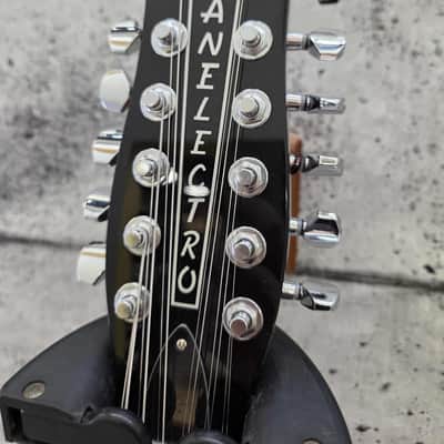 Danelectro D59 12-CS 12 Strings Electric Guitar - 2020's - Sunburst image 4