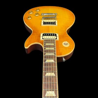 Gibson Les Paul Classic Faded Flame Top Honey Burst w/ Hardcase image 7
