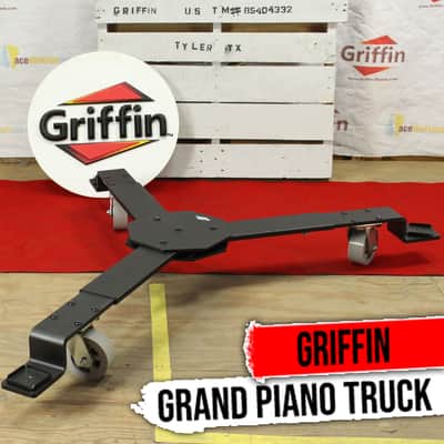 Grand Piano Truck Dolly by GRIFFIN - Moving Piano Dollie Stand Large Big Casters image 1
