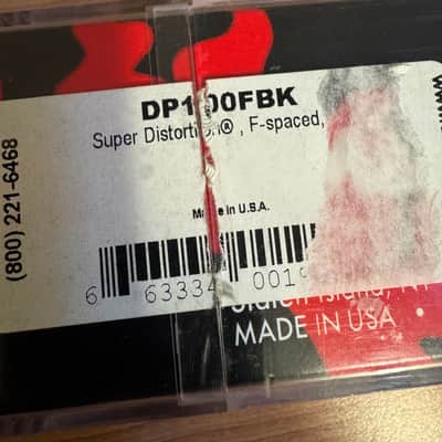 DiMarzio DP100FBK Super Distortion F-Spaced Humbucker 2010s - Black image 3