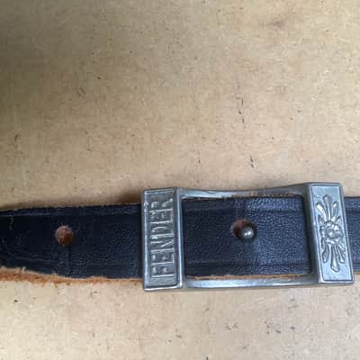 Vintage leather guitar strap from the 60’s image 3