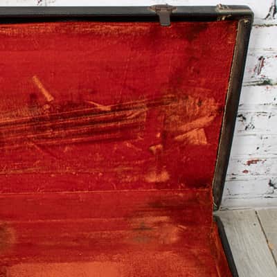 Fender - Multi-Fit Bass Hardshell Case - Black Tolex & Orange Plush Interior - VINTAGE image 10