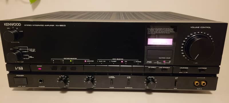 Vintage Kenwood KA-990D Stereo Integrated Amplifier With MM & MC