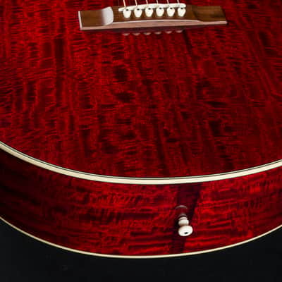 Bourgeois DBJC Beeswing Mahogany SG Red Custom NEW image 15