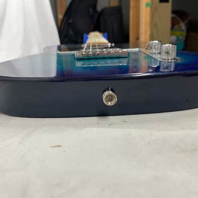 Fender Limited Edition Player Telecaster Plus Top Electric Guitar MIM - Made in Mexico - Blue Burst image 18