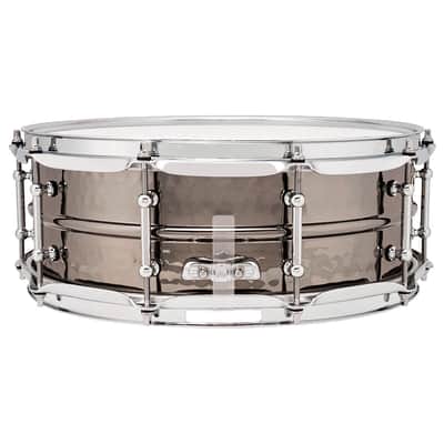 Ludwig LB416KT Black Beauty Snare Drum 14x5 Hammered w/Tube Lugs image 3