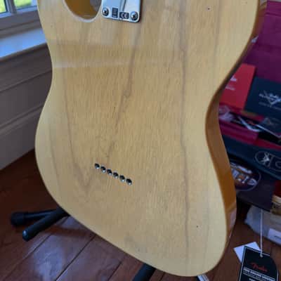 2025 Fender Custom Shop ‘55 Telecaster B5 Journeyman - Aged Natural Blonde image 9