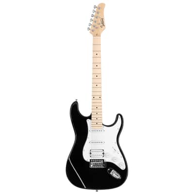 Glarry GST Electric Guitar HSS Pickups w/20W Amplifier - Black image 11