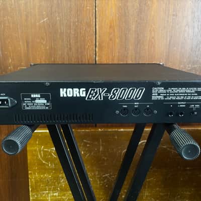 Korg EX-8000 Programmable Polyphonic Synthe Module new internal battery image 5
