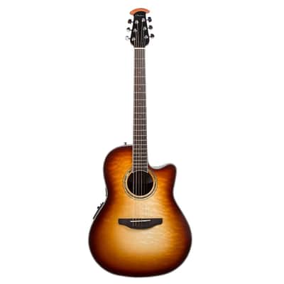 Ovation CS24X-7C Celebrity Standard Mid Depth Cutaway Nato Neck 6-String Acoustic-Electric Guitar image 2