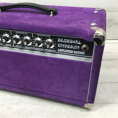 Amplified Nation Bombshell Overdrive Head 22W 6V6 - Purple Suede image 2