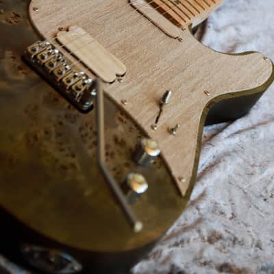 GB Liuteria Traditional Tele vegatrem - green poplar image 4