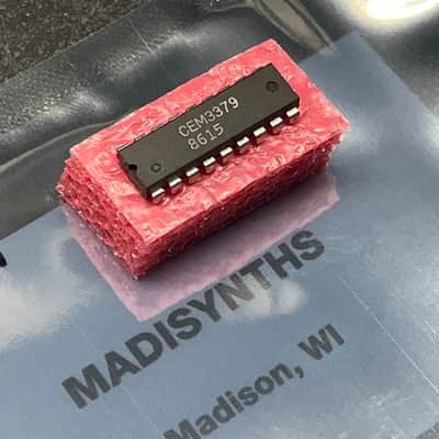 ORIGINAL Curtis CEM3379 Synthesizer IC for Ensoniq ESQ-1 (both), ESQ-M, SQ-80, Sequential Prophet-2000/2002, Doepfer A-107/109 image 2