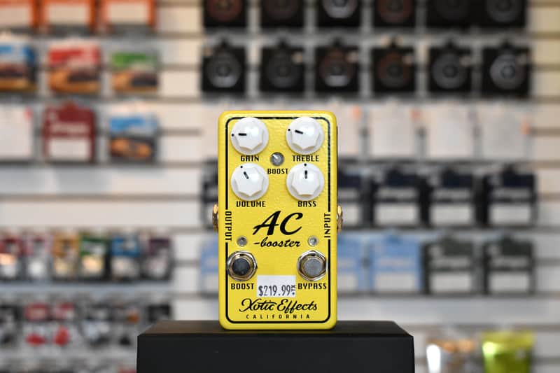 Xotic AC Booster V2 Overdrive - Yellow image 1