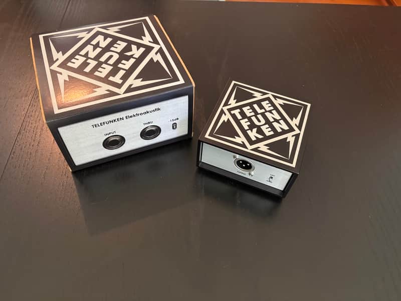 Telefunken TDP-1 Passive Mono DI Box image 1