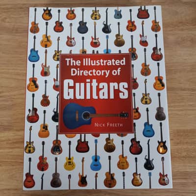 The Illustrated Directory of Guitars by Nick Freeth hardcover book image 1