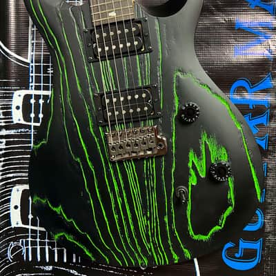 PRS SE Swamp Ash CE 24 Sandblasted 2024 - Sandblasted Green image 1