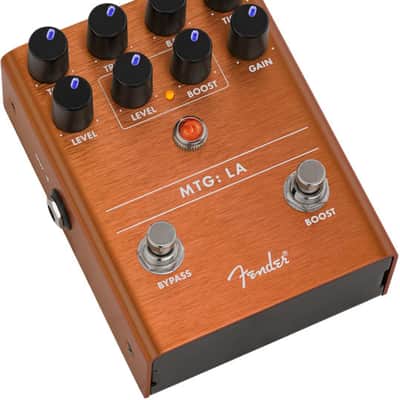 Mint Fender MTG: LA Tube Distortion Guitar Effect Pedal image 4