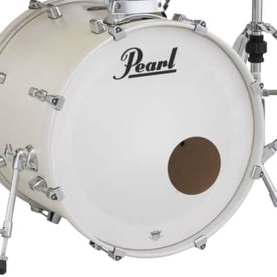 Pearl Decade Maple Series 18x14" White Satin Pearl Lacquer #229 Bass Kick Drum w/ BB300 Mount | NEW | Authorized Dealer image 1