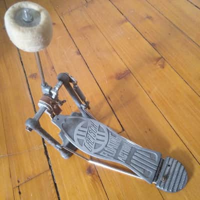 Gretsch Floating Action Bass Drum Pedal Vintage 60s Round Badge Era +Beater image 1