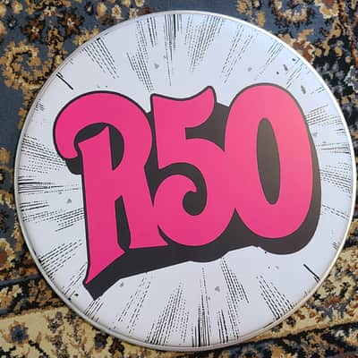 Rush 22" Explosion R50 Bass Drum Head Collectible Geddy Lee Alex Lifeson Neil Peart Anika Niles 2026 image 6