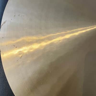 Paiste Formula 602 20 Medium Flat Ride (Rare 1981 Blue Label) image 4
