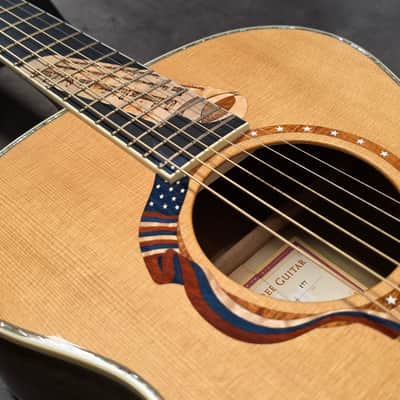 Taylor Liberty Tree Master Built Custom Shop Presentation Grand Concert Acoustic Guitar image 14