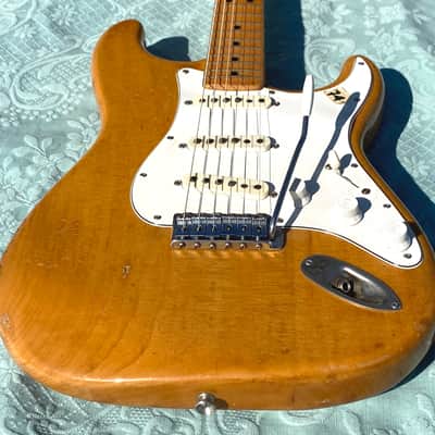 Fender Stratocaster 1974 - Natural - Maple Fingerboard image 6