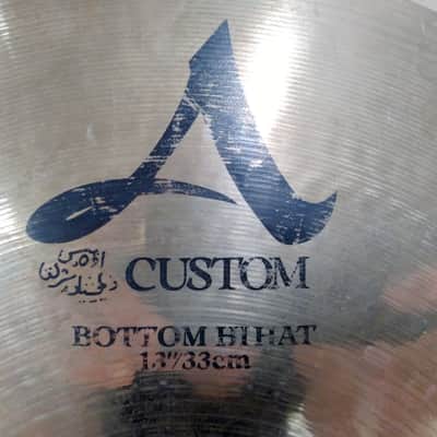 Zildjian 13" A Custom Hi-Hat Cymbals (Pair) 1991 - 2017 - Traditional image 10