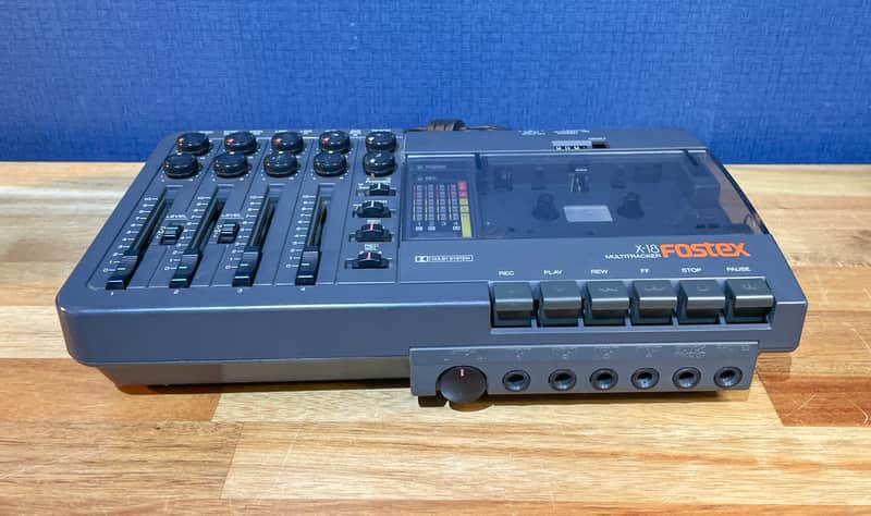 Rare] Fostex X-18 4-Track Multitrack Cassette Recorder | Reverb España