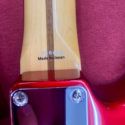 Tokai TOK-AST-101R-CAR SSS-style Guitar, Alder Body, Rosewood Fretboard - Candy Apple Red w/ Bag image 12