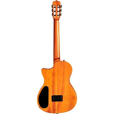 Cordoba Stage Nylon-String Electric Guitar - Natural Amber image 7