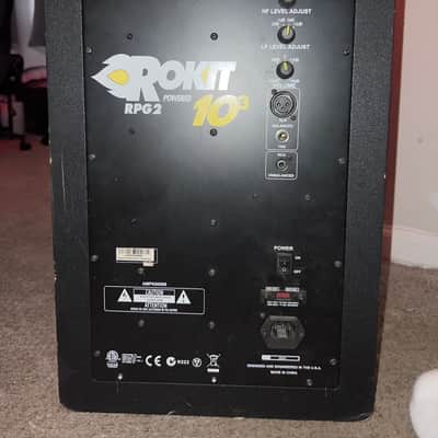 KRK RP10-3 Rokit 3-Way 10" Active Studio Monitors (Pair) 2011 - 2018 - Black image 2