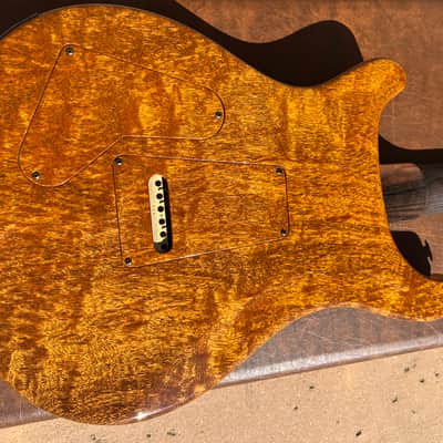 PRS Paul Reed Smith Private Stock #9021 Special Semi-Hollow F-Hole Macassar Ebony - Sub Zero Glow 2021 image 3