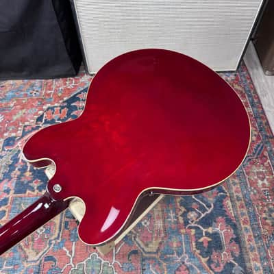 Epiphone Riviera Reissue *Pro Setup* HH Peerless Cherry OHSC - 1997 image 19