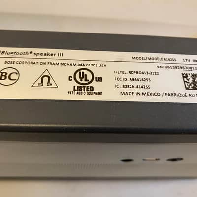 Bose Soundlink Bluetooth Speaker III image 8
