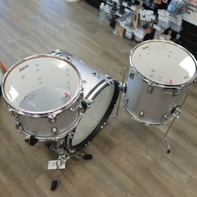 Ludwig Classic Maple Custom Build 3-PC Shell Pack 12/14/20 (Silver Sparkle w/ Resa-Coat Interior) image 9