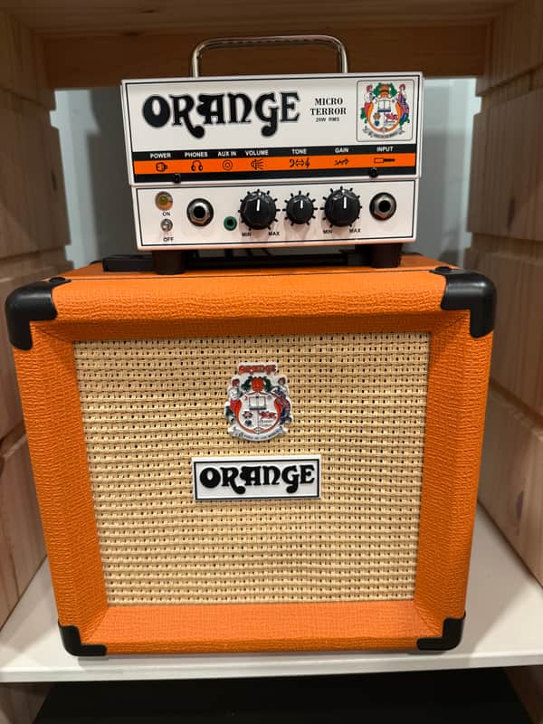 Orange Micro Terror 20-Watt 1x8" Guitar Amp Half Stack 2012 - Present - Orange image 1