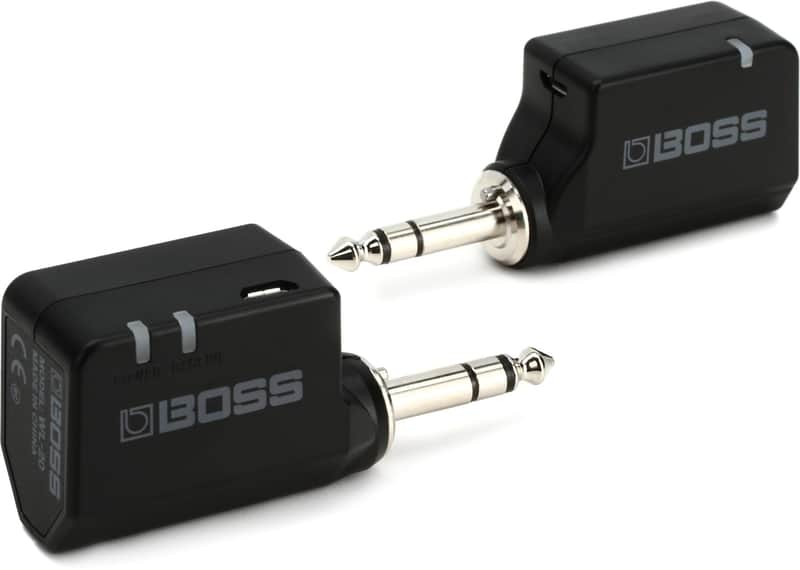 Boss WL-20 Digital Wireless Guitar System with Cable Tone Simulation (5-pack) Bundle image 1