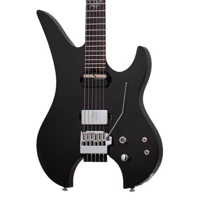 Schecter Synyster Gates Custom-6 TR-S Headless Guitar - Satin Black - Open Box image 1