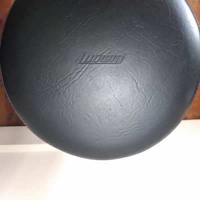 Vintage Ludwig Seat Case Canister Throne - Pink Champagne image 6