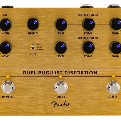 Fender Duel Pugilist Distortion Effects Pedal image 2