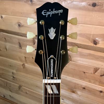 Epiphone Hummingbird Standard Acoustic Guitar - Cherry Sunburst image 3