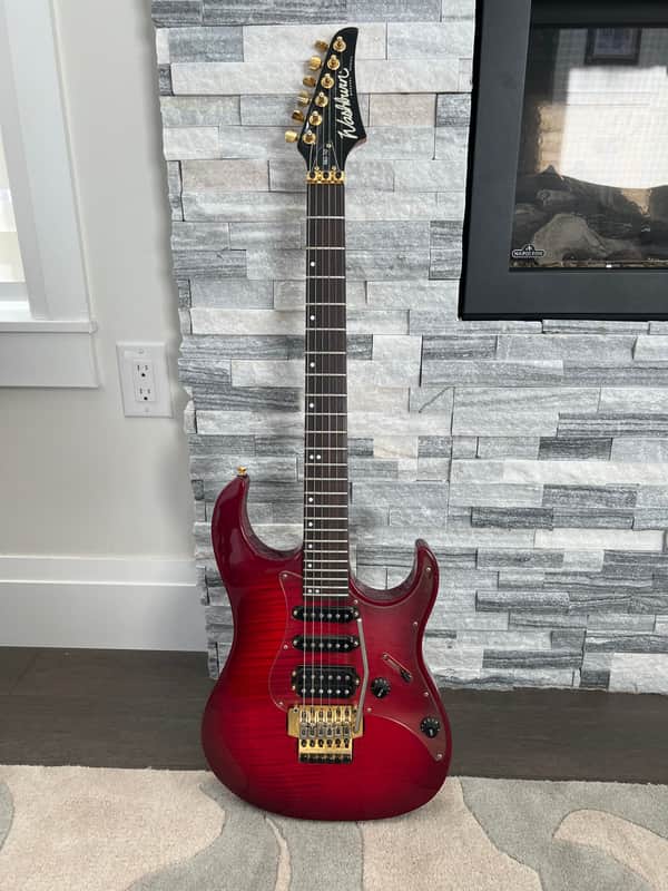 Vintage 1993 Washburn Mercury MG70 electric guitar Floyd Rose