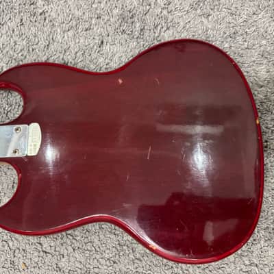 Kay K-2T SG 1960s Vintage Made in Japan Electric guitar Garage Rock Blues Oldschool Surf Matsumoku image 13