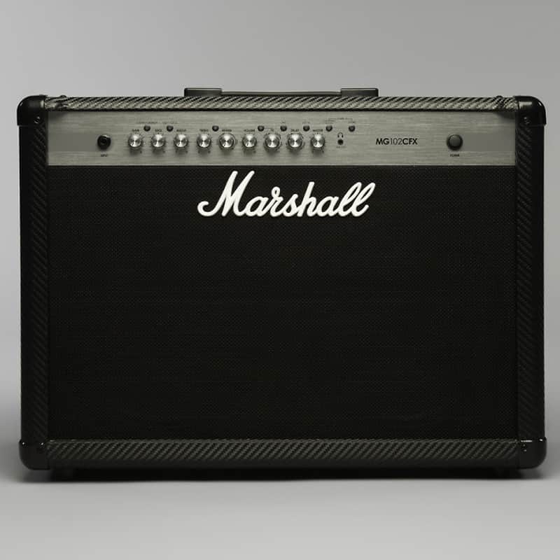Marshall MG Carbon Fiber MG102CFX 2-Channel 100-Watt 2x12" Solid State Guitar Combo 2011 - 2018 image 1