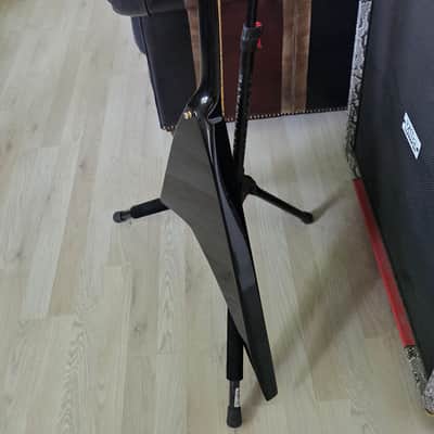 Jackson RR1 Custom Randy Rhoads 1984 San Dimas Custom Shop Offset Flying V Black PRE-Fender era image 17