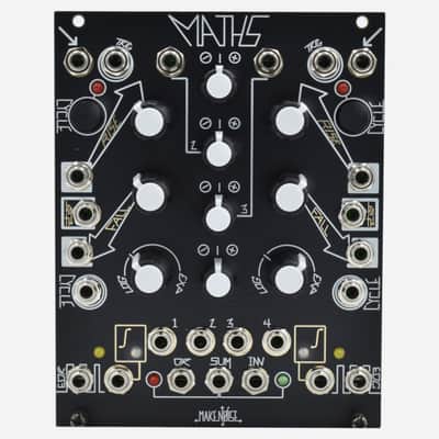 Make Noise BLACK MATHS Eurorack Black and Gold Slew Based Function Generator Module imagen 1