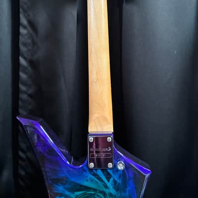 Jackson Pro Series KE3 Kelly 2003 - 2009 - Eerie Dess Swirl w/ Floyd Rose image 6