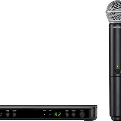 Shure BLX288/SM58-J11 Wireless Dual Vocal System with 2 SM58's J11 Band image 16